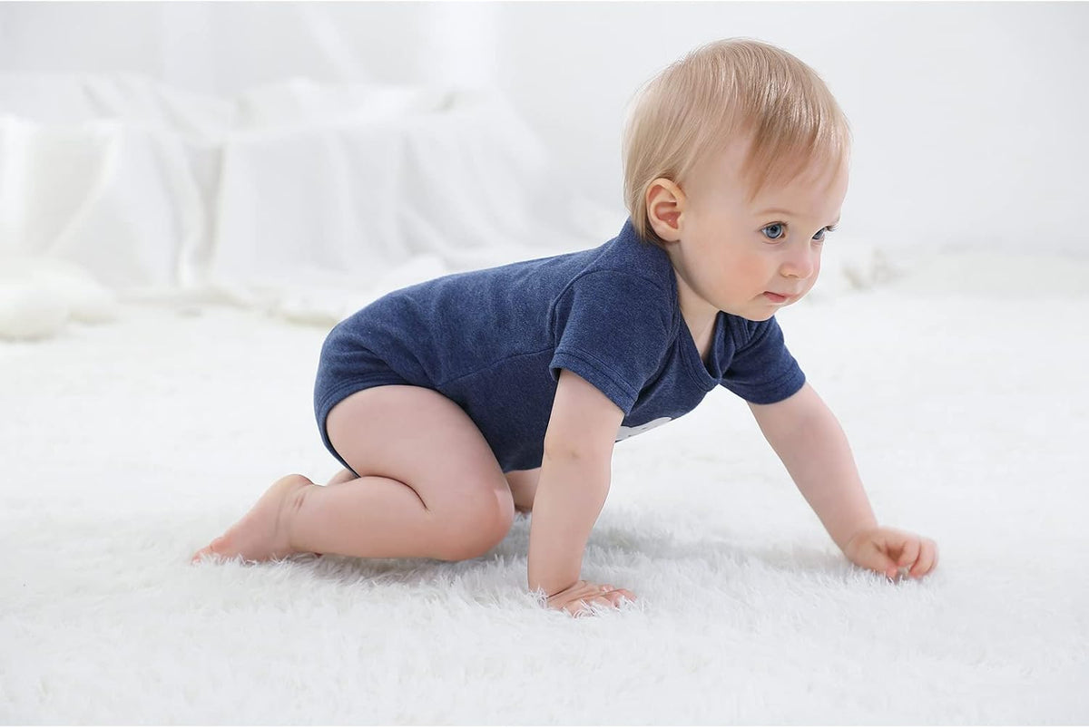 Newborn Baby Clothes Set - Short Sleeve Baby Boy Pants & Girl Bodysuits - Layette Sets