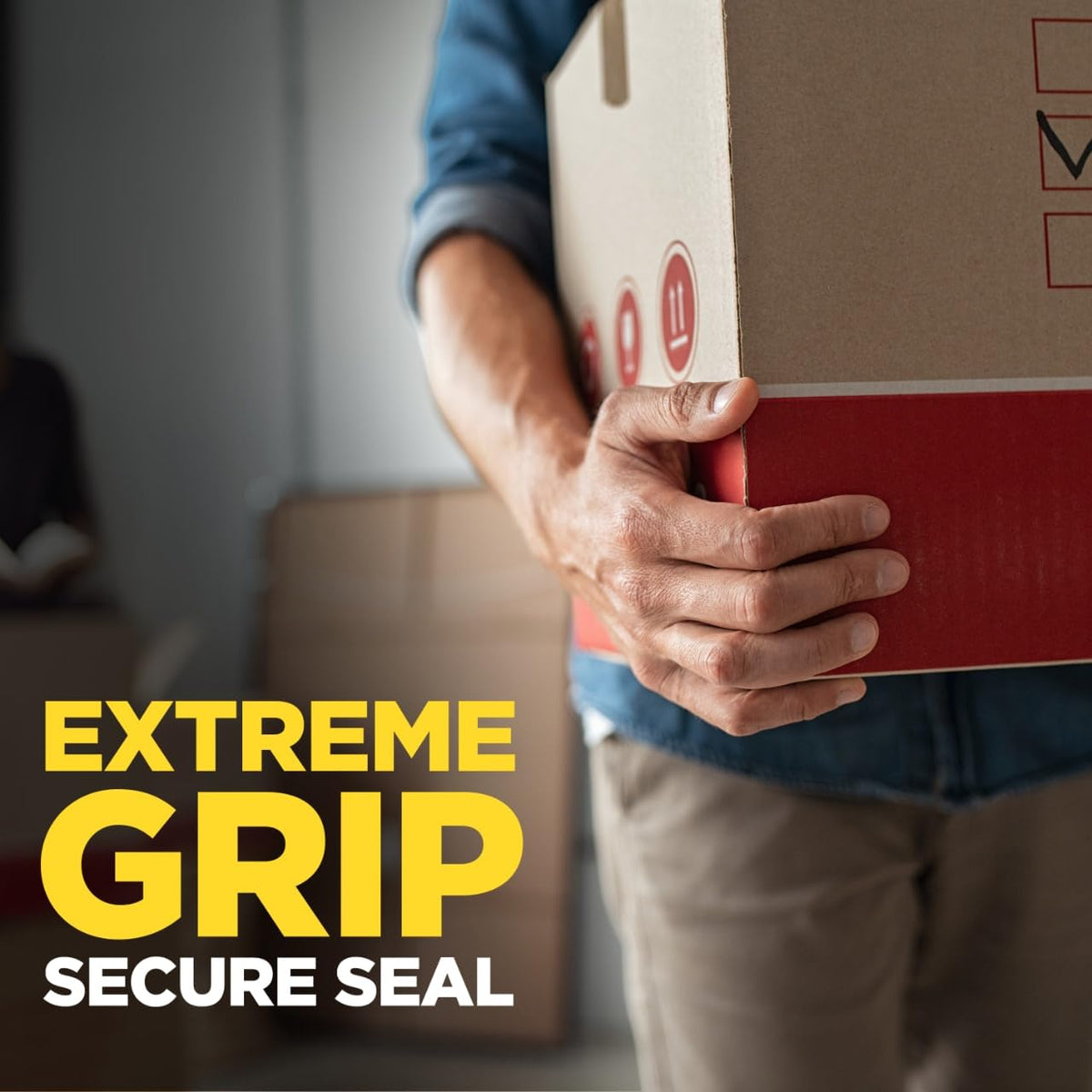 Box Lock Packing Tape, 1.88 in x 54.6 yd, 1 Roll