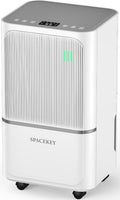 34 Pints Dehumidifier for Basement with Drain Hose Up to 2500 Sq.Ft, Compressor Dehumidifiers for Home, Bedroom