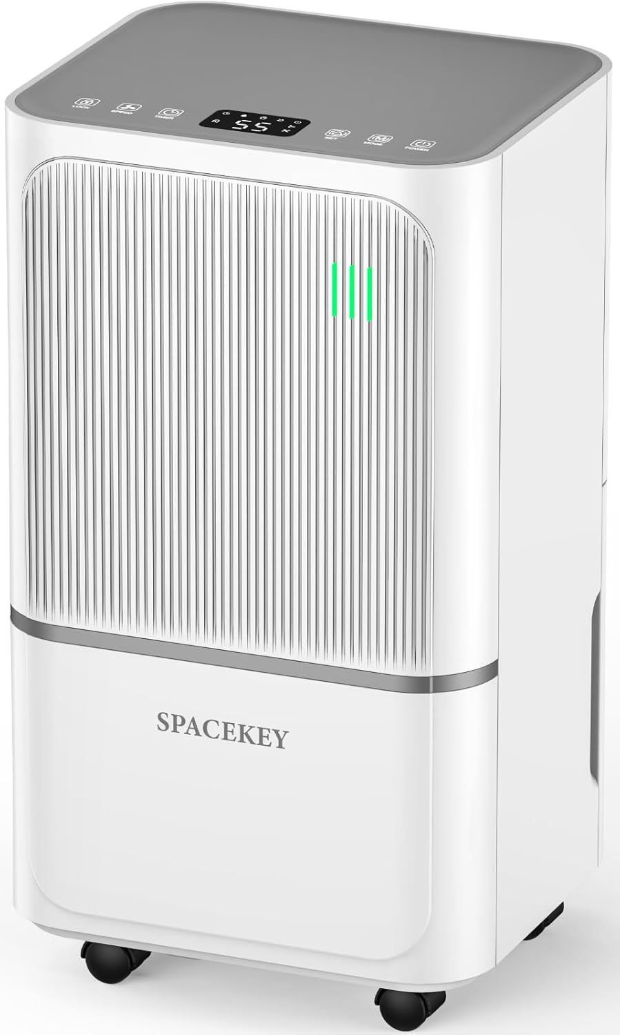 34 Pints Dehumidifier for Basement with Drain Hose Up to 2500 Sq.Ft, Compressor Dehumidifiers for Home, Bedroom