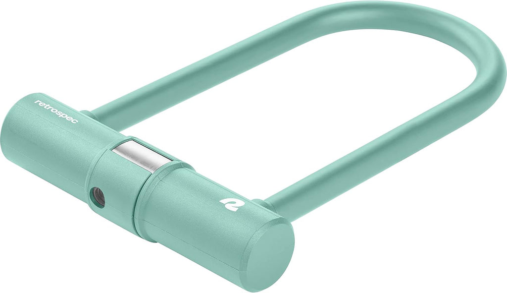 Lookout U-Lock Bike Lock with 4Ft Security Cable, Heavy Duty Anti-Theft Bicycle Lock with 14mm Shackle, Pick