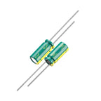 10-Pack 25V 47uF Premium Quality Low ESR Electrolytic Capacitors 5x11mm (0.2x0.43in), 25Volt 47MFD High-Frequency Caps with Superior Performance