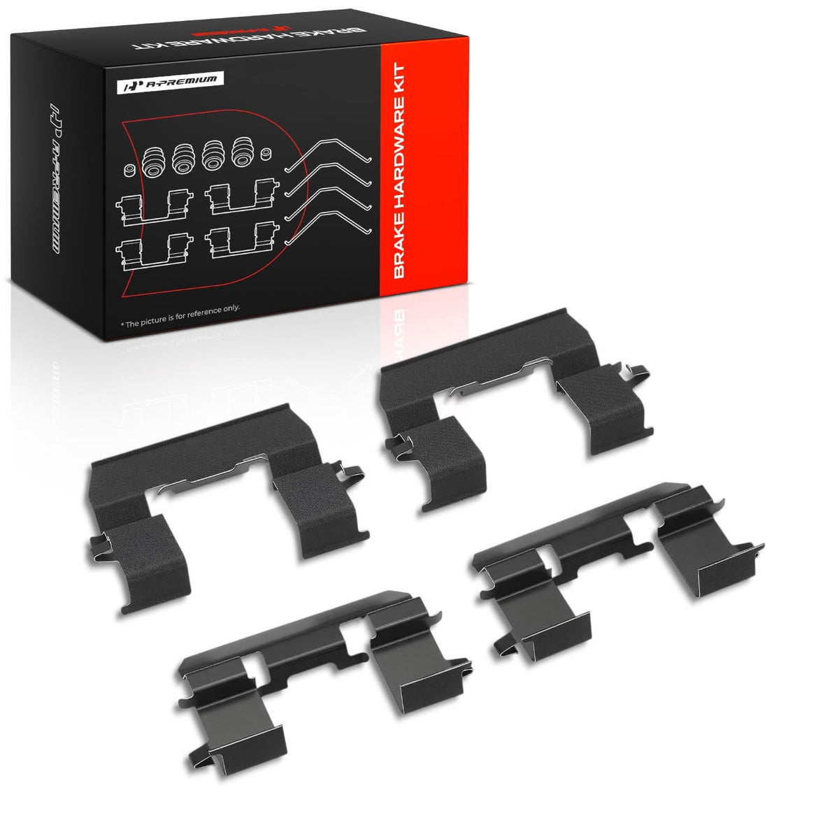 A-Premium Front Disc Brake Hardware Kit