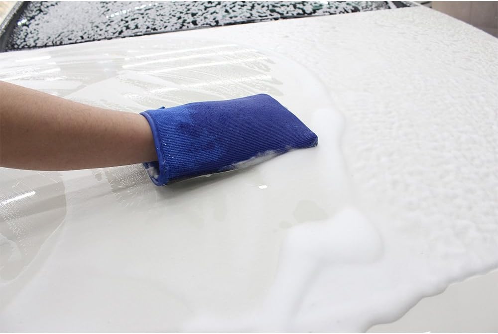 Clay Mitt, AutoCare Fine Grade Clay Bar Mitt Surface Prep Mitt Finish for Car Detailing Alternative Novel Detailing