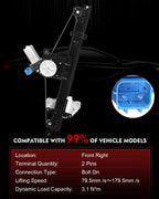 AOTPAT Front Right Power Window Regulator with Motor for Sentra 2013-2019