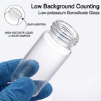 20mL Scintillation Vials, 3.3 Borosilicate Glass, 100PCS