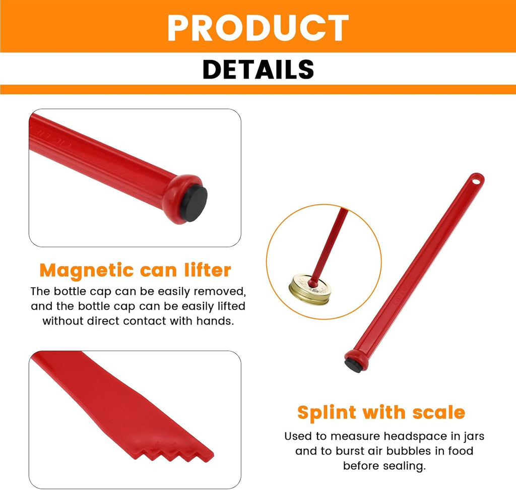 3Pcs Canning Tools Kit includes Bubble Popper Bubble Remover