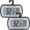 Refrigerator Thermometer Digital Fridge Freezer Thermometer 2 Pack