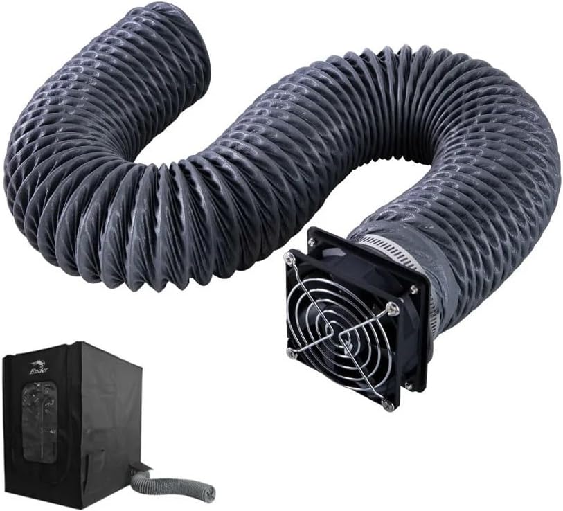 for Creality 3D Printer Enclosure Exhaust Hose with 4000RPM Fan Ventilation Fume Extraction Kit for Engraver