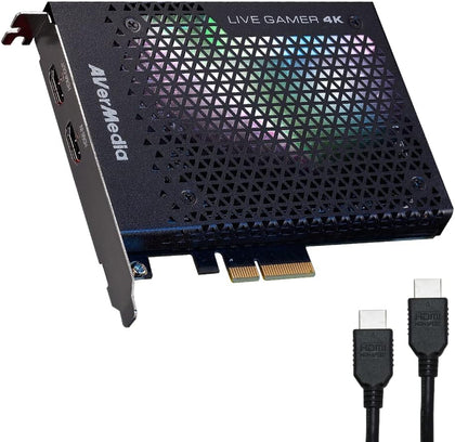 GC573 Live Gamer 4K, Internal Capture Card, Stream and Record 4K60 HDR10 with ultra-low latency on PS5, PS4 Pro, Xbox