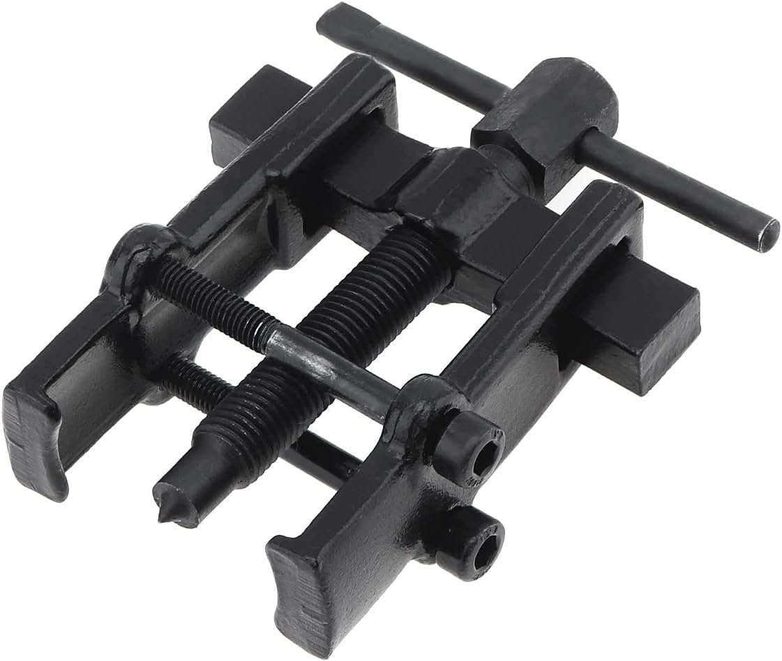 Adjustable Two Jaw Bearing Gear Puller Remover Tool, 2 Inch Carbon Steel Pump Removing Kit for Motorcycle (2 Inch)
