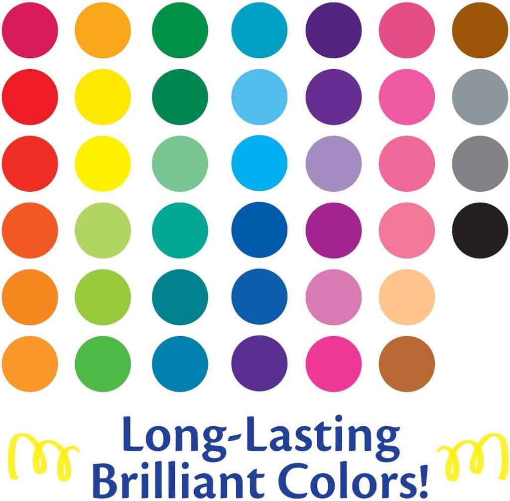 Ultra Clean Fine Tip Washable Markers 40ct, Kids School Supplies