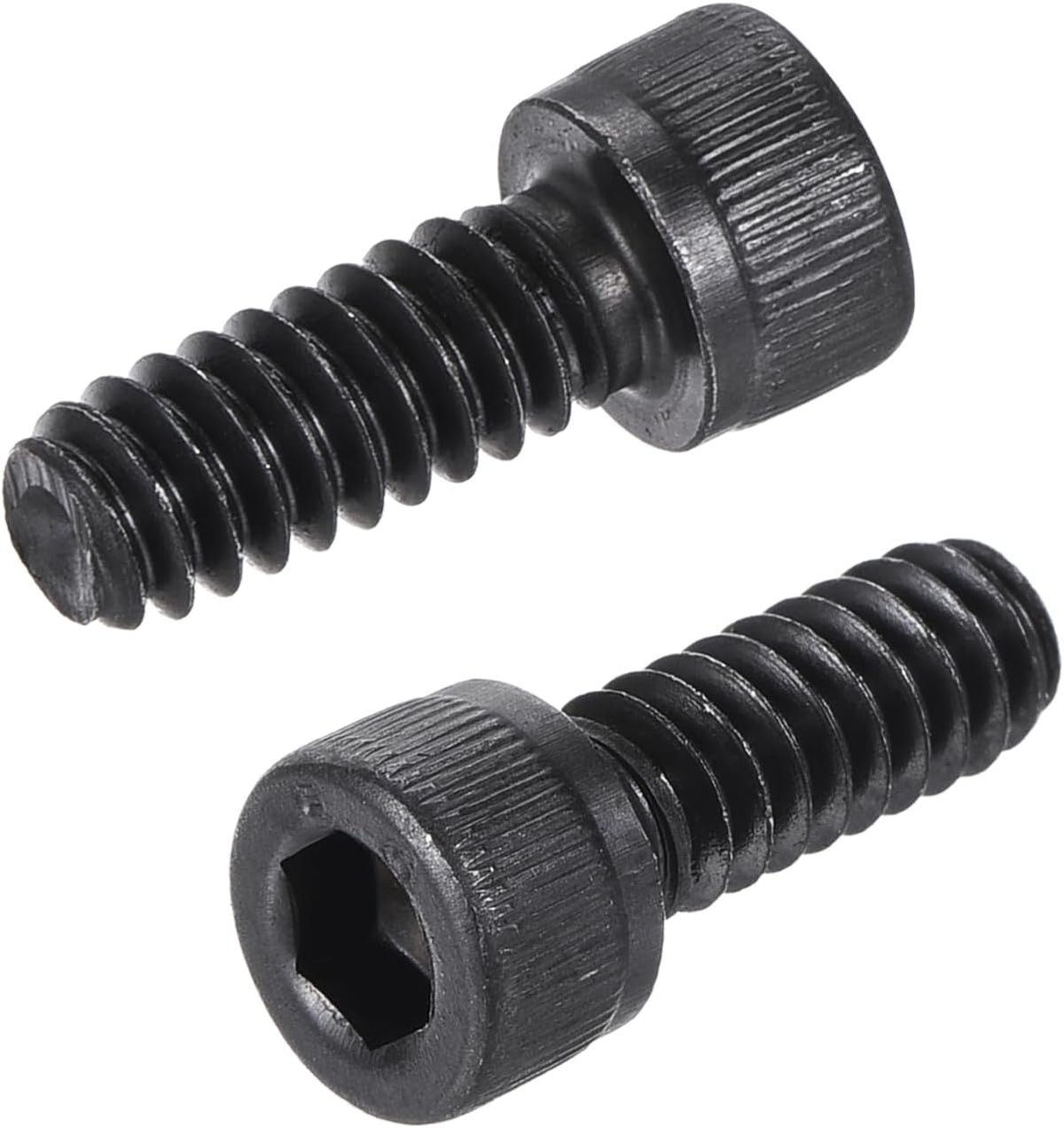 uxcell #10-24x1/2" Hex Socket Head Cap Screw Bolts 12.9 Grade Alloy Steel 25pcs