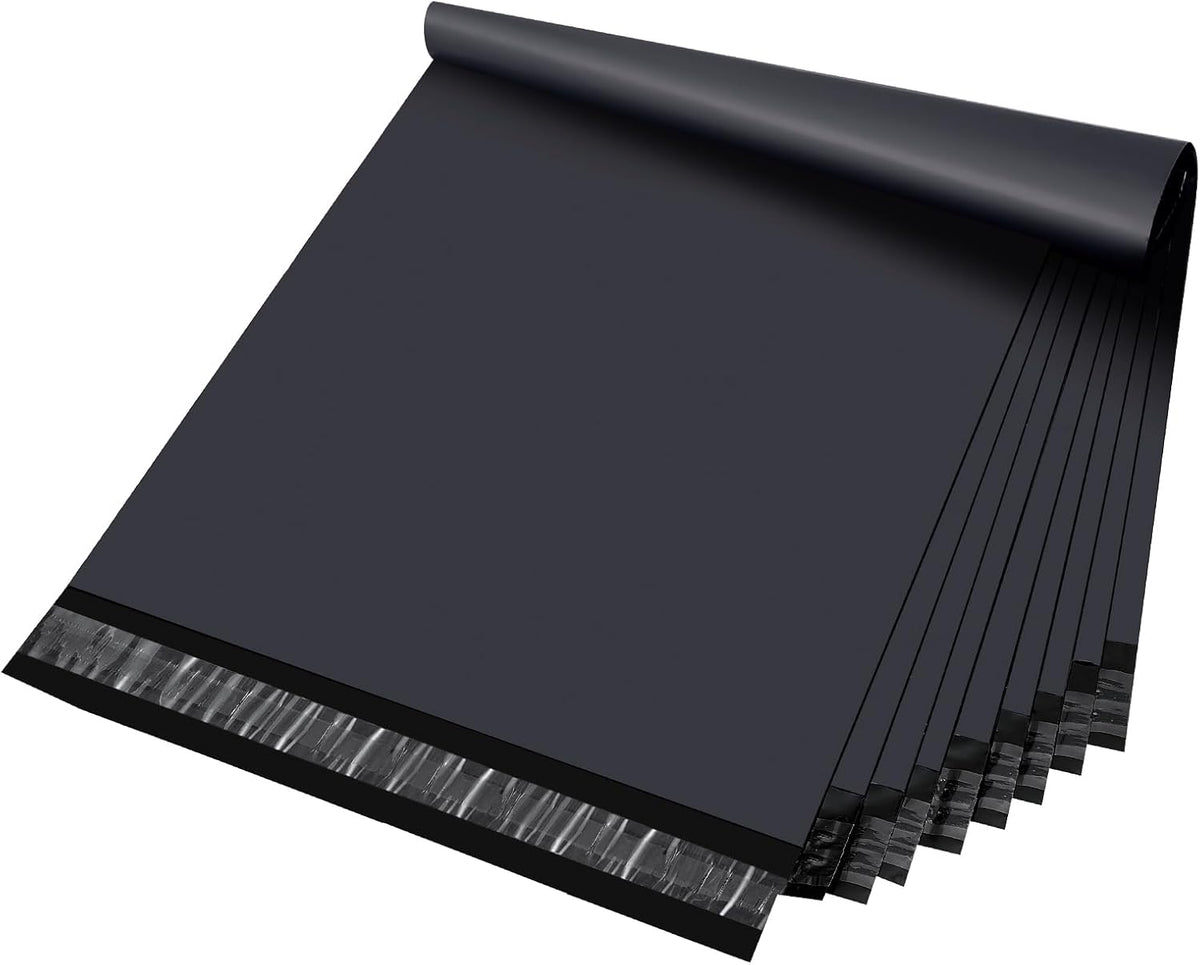 Poly Mailers 14.5x19 100PC Large Shipping Bags Envelope Black Gray
