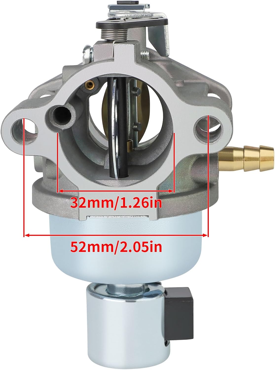 Carburetor for Kohler Courage 18 19 20 HP Cub Cadet Troy Bilt Zero Turn Mower 42" 46" 50" Lawn Mower Carburetor 20 853 33-S for Kohler SV590 SV600 SV470 SV530 SV540 SV600S 15-22HP Engine