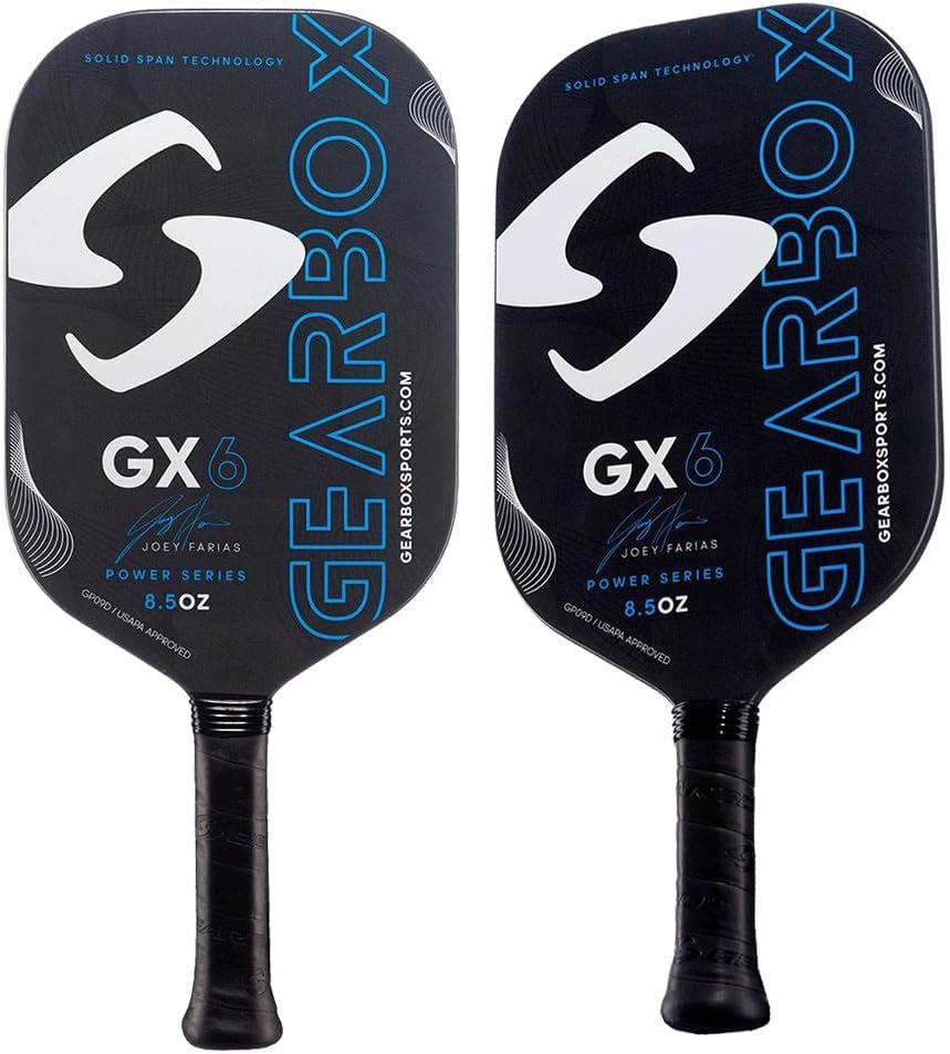 Gearbox GX6 Carbon Fiber Pickleball Paddle