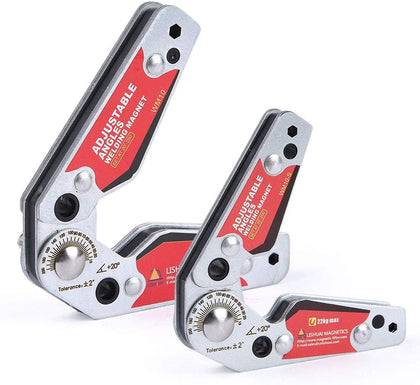 New Adjustable Angle(20°~200°) Welding Magnet clamp,Welder Tool Accessories (Small)