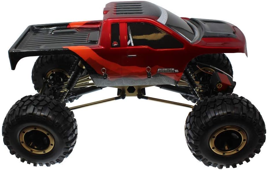 Everest 10 1/10 Scale Electric RC Rock Crawler, 4WD Shaft Driven RC Truck with Waterproof Electronics, Aluminum
