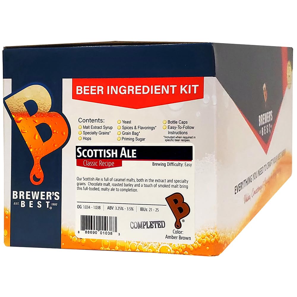 Home Brew Beer Ingredient Kit (5 Gallon), (Scottish Ale)