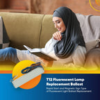 for Advance Asb-0620-24-bl-tp T12 Ballast - 1 Pack