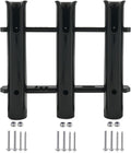 Fishing Rod Holder Bracket Wall Mounted Boat Side Mount Tool Holder Tube Links with Screws 2/3/4/6 Pole Tube