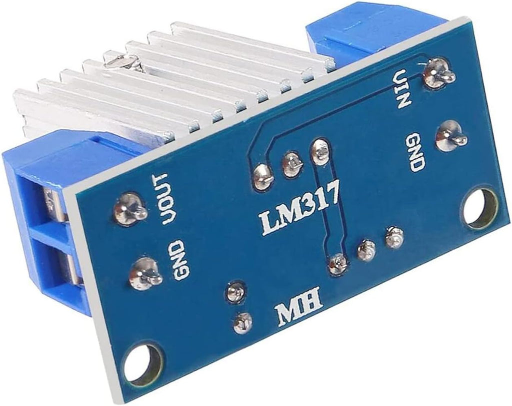 DIANN 6pcs LM317 DC-DC Converter Buck Step Down Circuit Board Module Adjustable Voltage Regulator Power Supply