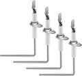 4-Pack SEN01114 Furnace Flame Sensor Replacement Part fit for Tra-ne Furnace - Replaces SEN0491 SEN00491 by Romalon