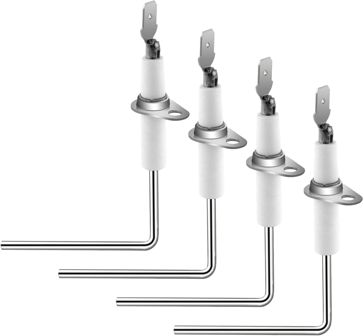 4-Pack SEN01114 Furnace Flame Sensor Replacement Part fit for Tra-ne Furnace - Replaces SEN0491 SEN00491 by Romalon