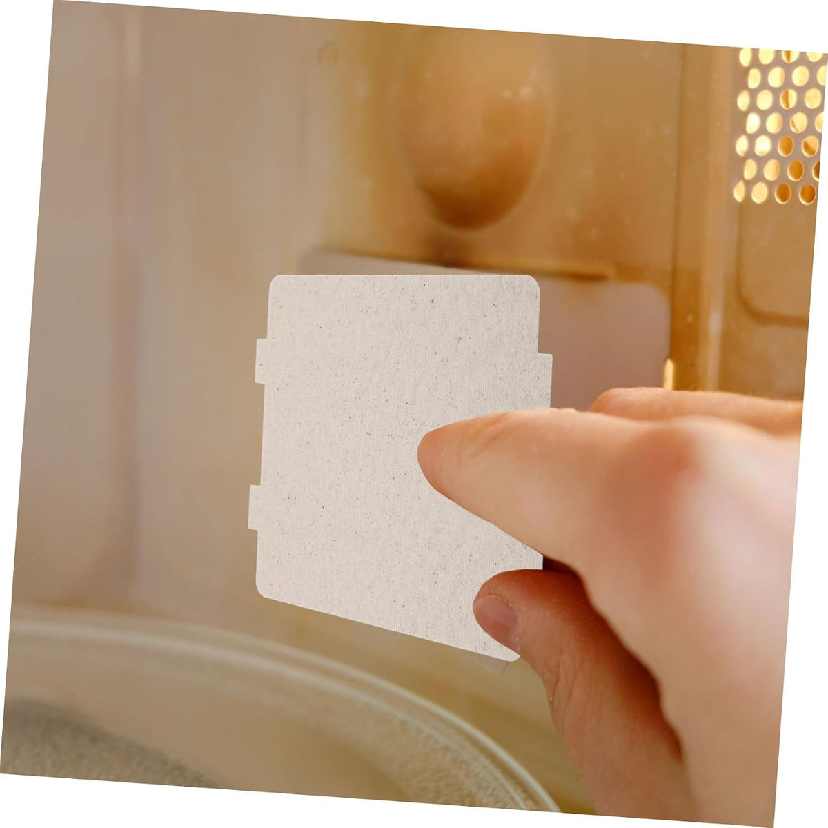 6pcs Microwave Mica Sheets High Temperature Insulation Repair Parts