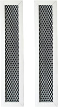 2 Pcs Microwave Charcoal Filter Mesh for GE PVM9005SJ2SS, PVM9005SJ3SS