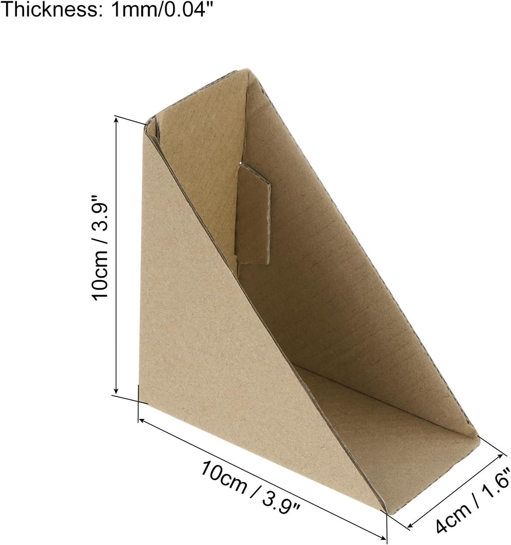 Adjustable Cardboard Corner Protector, Cardboard Edges Protector 10x10x4cm for Art, Packing, Shipping Supplies Pack
