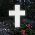 Solar Cross for Cemetery Grave, Lighted Memorial Garden Stake