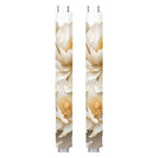 JXDXHCW 2 Pack Golden Jasmine Flower Refrigerator Handle Covers for Kitchen Appliances, Fridge Handle Covers Set of 2 Washable