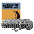 PGN #35-2 Duplex Double Strand Roller Chain x 10 feet + 1 Connecting Links
