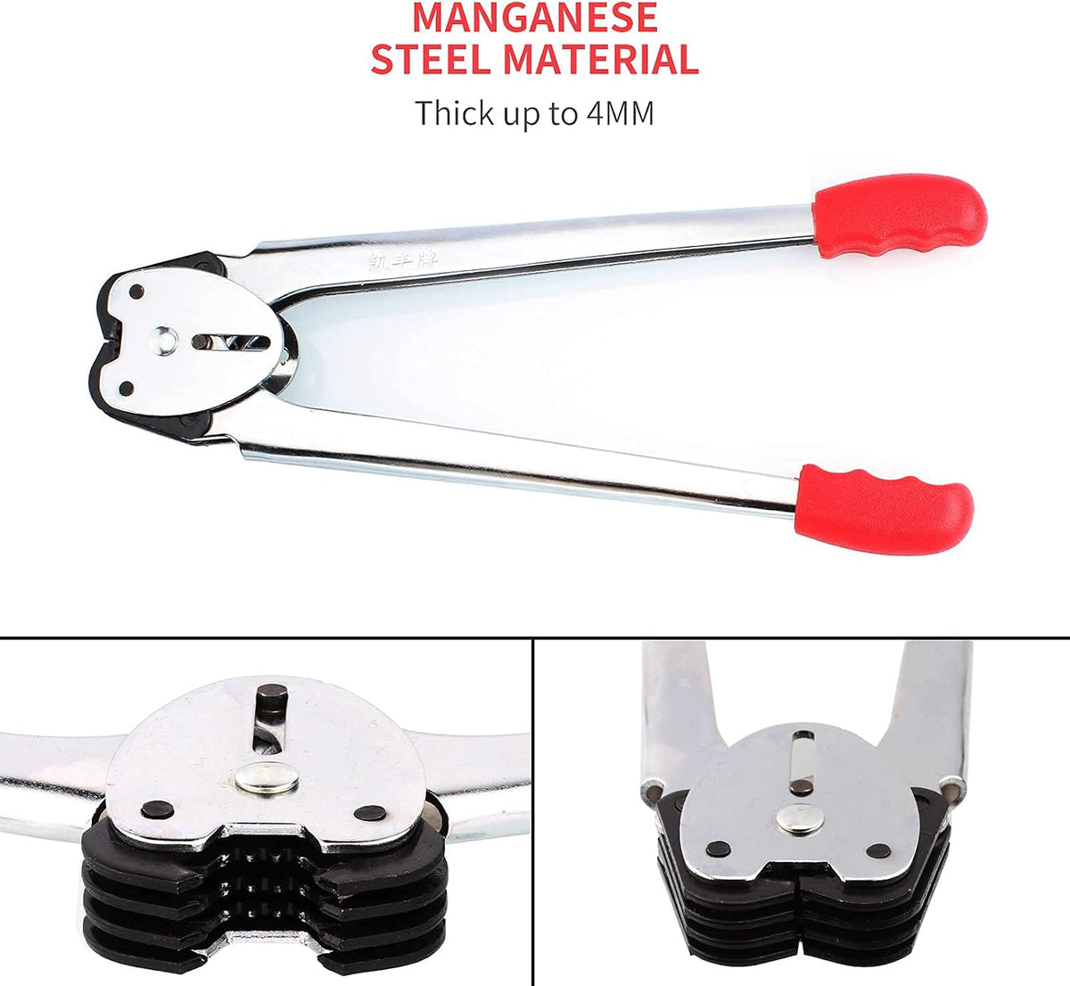 Pallet Packaging Strapping Banding Kit Tensioner Tool Sealer, Parcel Strapping Packing Machine Kit Banding Roll