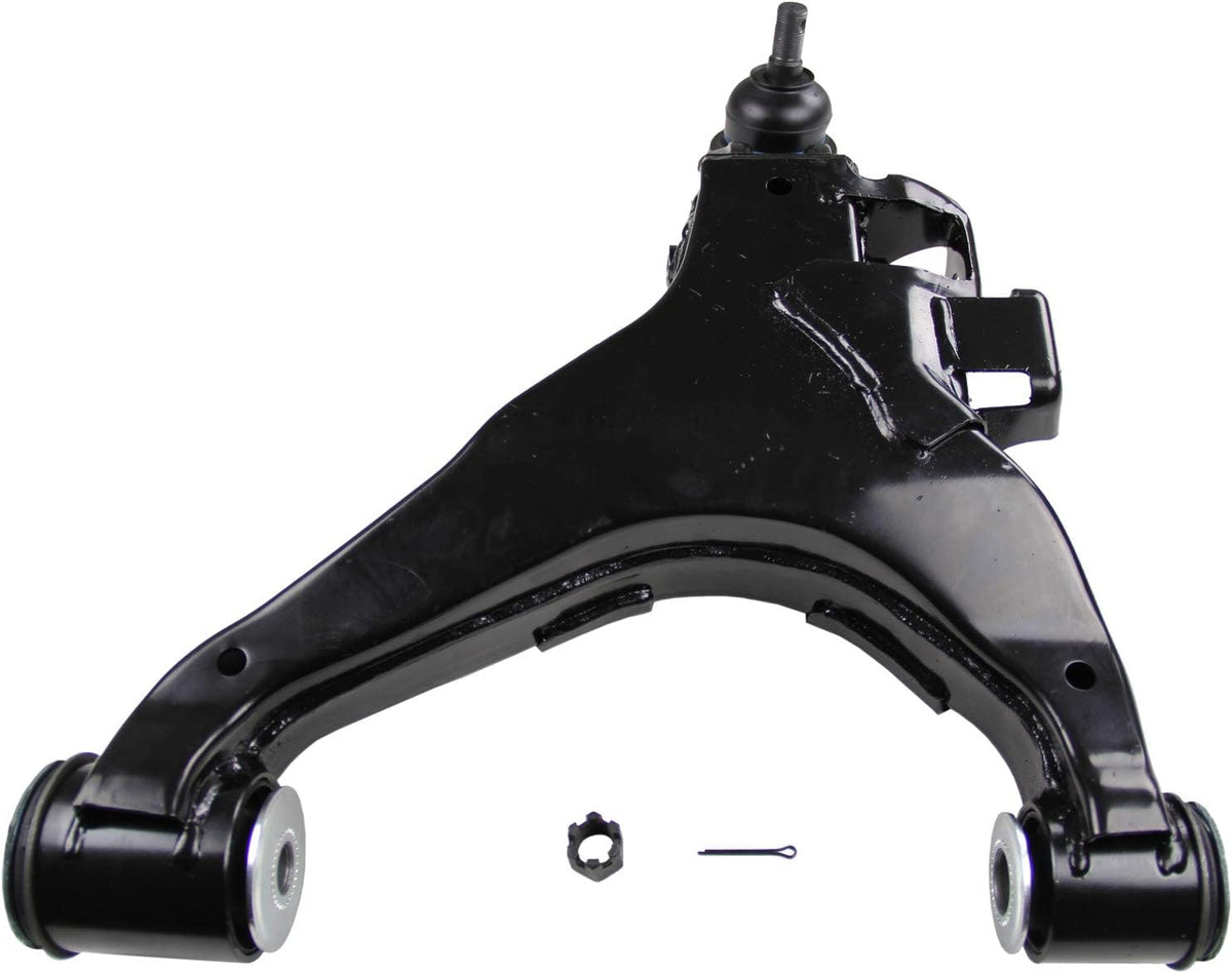 MOOG RK621303 Front Right Lower Suspension Control Arm and Ball Joint Assembly for Toyota Tundra