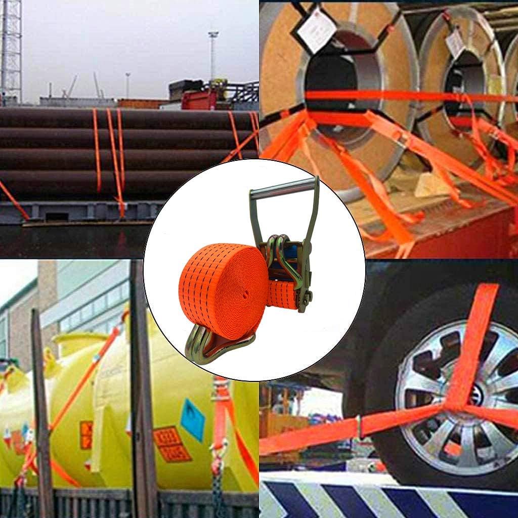 Ratchet Straps,2 inch x 17' Heavy Duty Ratchet Straps Load up to 10000Lbs Cargo Straps for Trucks,tie Down Strap for