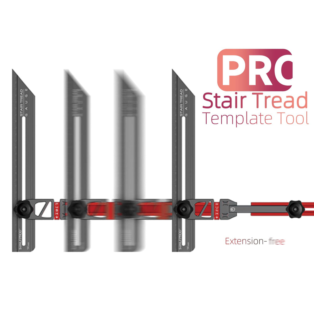 Stair Tread Template Tool - Upgrade Stair Tread Tool, Stair Measuring Tool