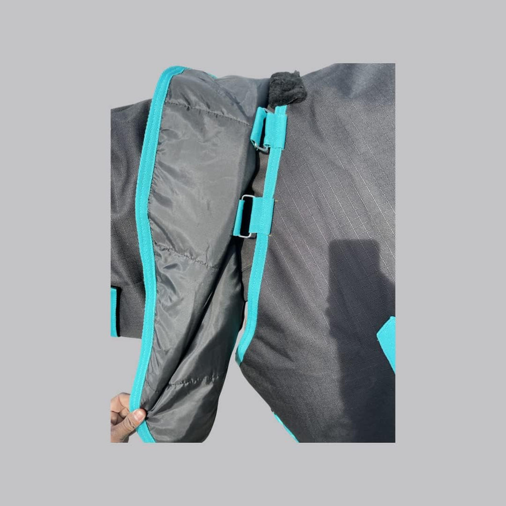 Horse RAIN Sheet with Neck Cover | 1200Denier Horse Rainsheet with Hood | Horse Turnout Sheet With Neck |Horse