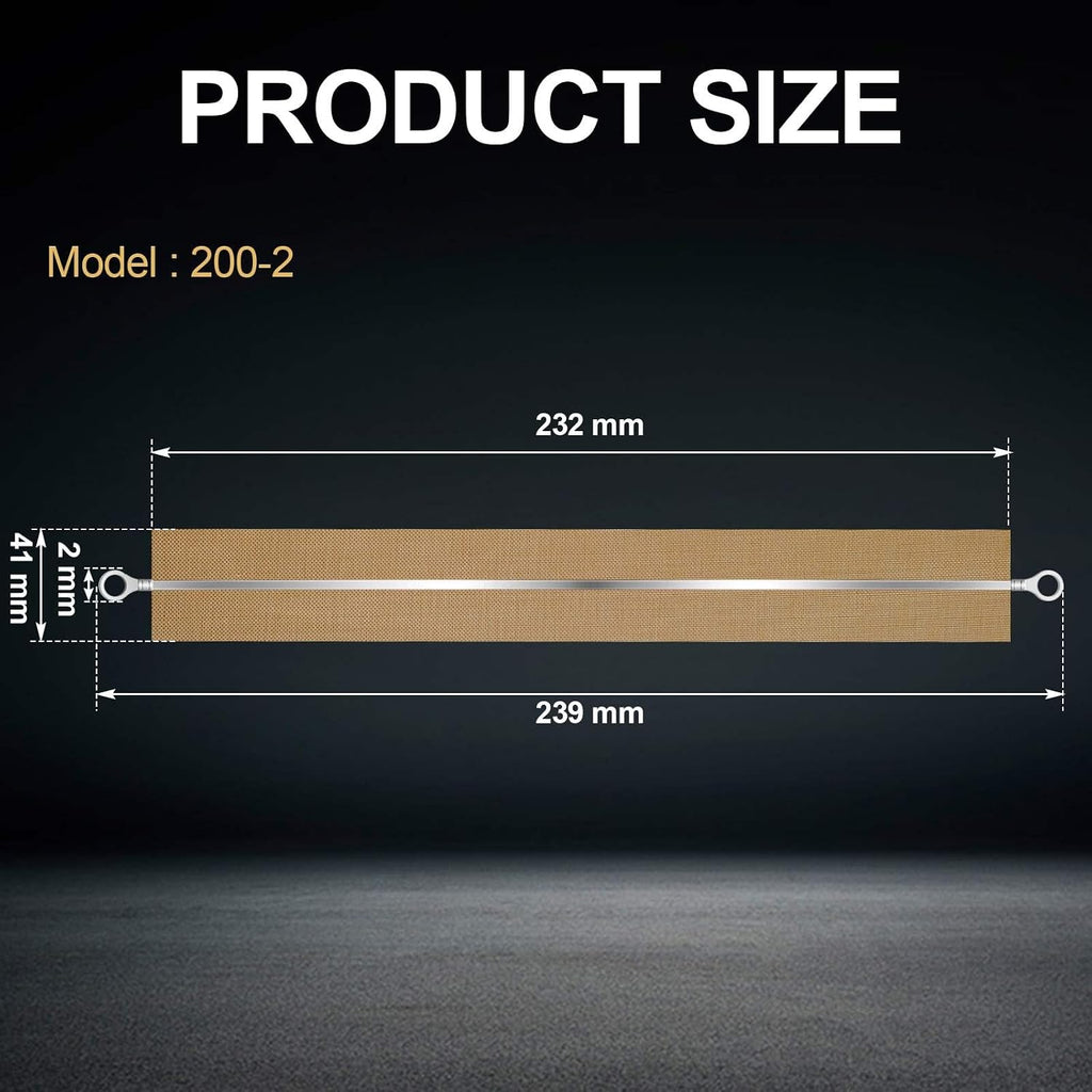 10 Pcs Impulse Sealer Replacement 8 In 2mm Heat Sealer Strip,200 mm
