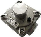 Natural Gas Grill Regulator Gas Pipe in/Out 1/2'' X 1/2"-14NPT, Max Inlet Pressure:1/2" PSI, Outlet Pressure LPG 10" NG 4" W.C, NPT Natural Gas Low Pressure Regulator