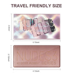 Nudes 3 Mini Eyeshadow Palette, Neutral Eye Shadow Palettes