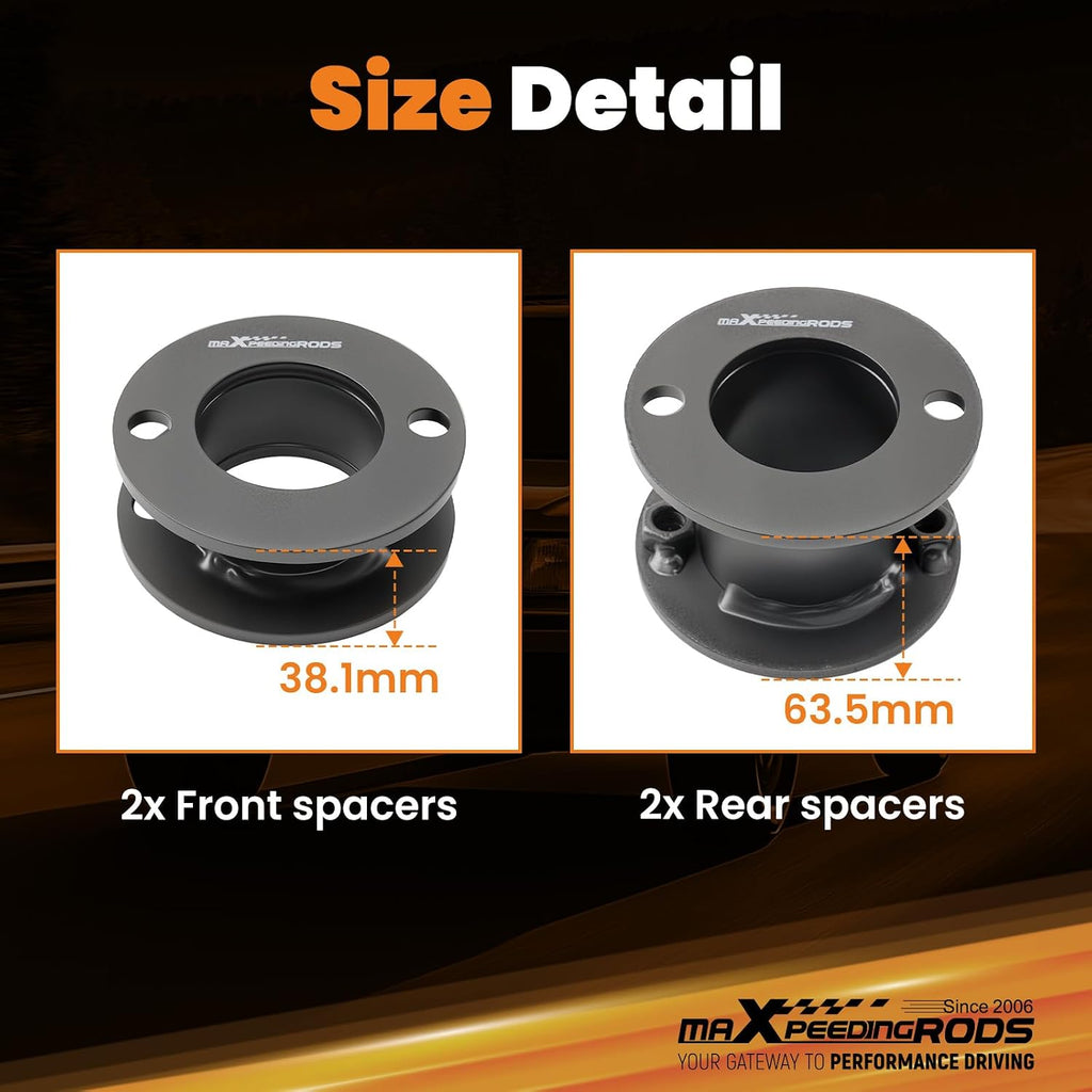 maXpeedingrods 3” Front & Rear Lift Leveling Kit for Honda CR-V 1997-2001