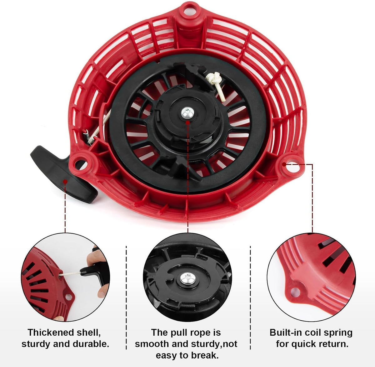 GCV190 GC190 Pull Start Recoil Starter for Honda Pressure Washer Mower Part