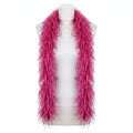 5 ply Hot Pink Ostrich Feather Boas.