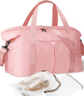 Duffle Bag for Travel, Carry-on Travel Bag with Trolley Sleeve, Sport Gym Bag for Women, Overnight Bag for Men