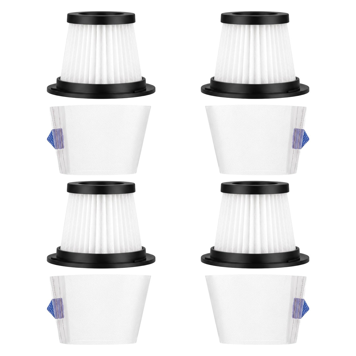 Dust Container Filter Replacement Parts (4pcs)