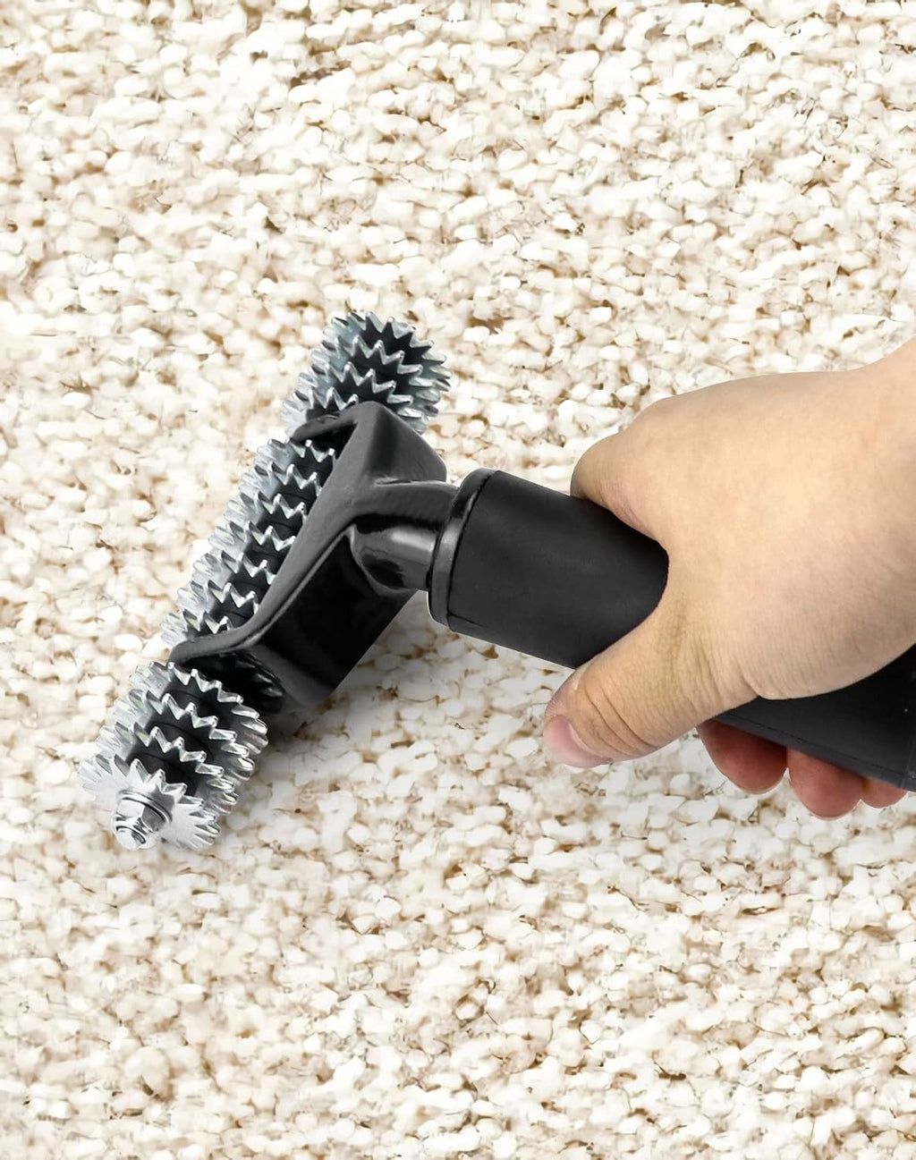 Carpet Seam Roller, 15-Star Wheel Heavy Duty Seam Roller for Carpet Installation - 1 Pack