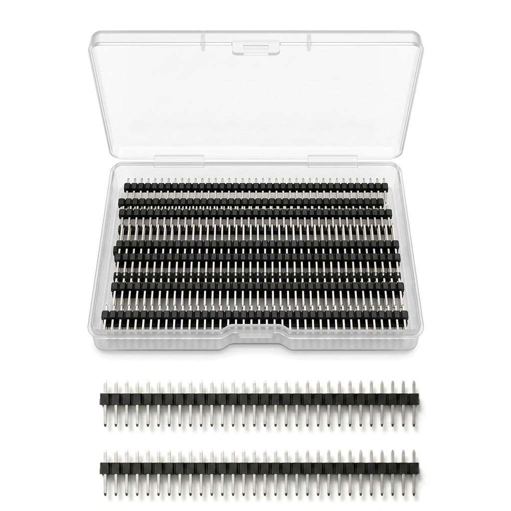 2.54mm 40 Pin Male Breakaway Header Pins (22 Pcs)