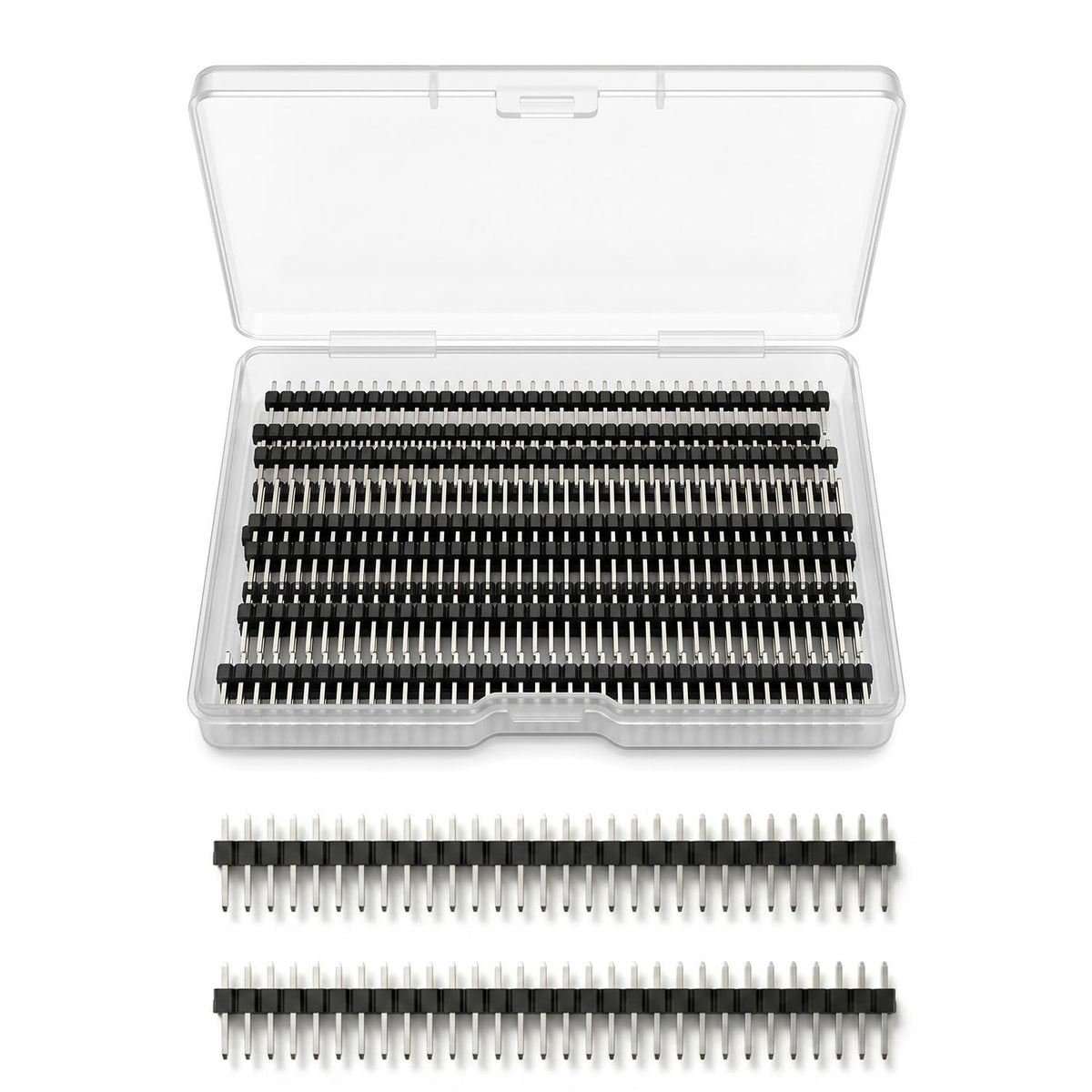 2.54mm 40 Pin Male Breakaway Header Pins (22 Pcs)